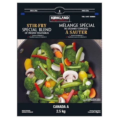 Kirkland Signature Frozen Vegetable Special Blend Stir Fry - GP2U