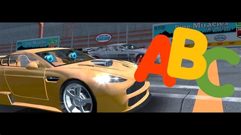 ABC Song learning videos For kids car cartoons - YouTube