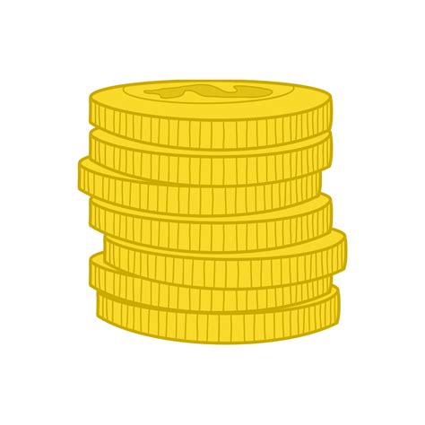 Stack of coins 15736391 PNG