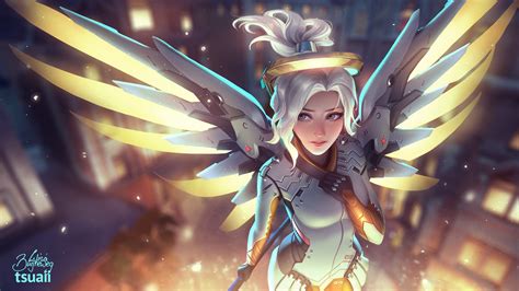 Mercy Overwatch HD Wallpaper by Jonathan Hamilton