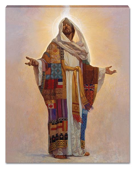 Coat of Many Colors Canvas Wall Hanging by Thomas Blackshear | The Black Art Depot