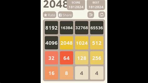 HIGHEST SCORE EVER IN 2048 - YouTube