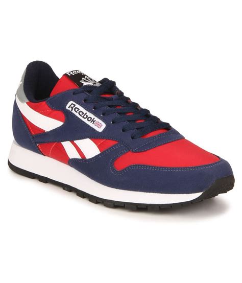 Reebok CLASSIC ELECTRO Red Casual Shoes - Buy Reebok CLASSIC ELECTRO Red Casual Shoes Online at ...