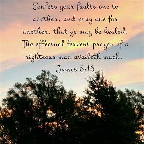 The Power of Prayer - James 5:16