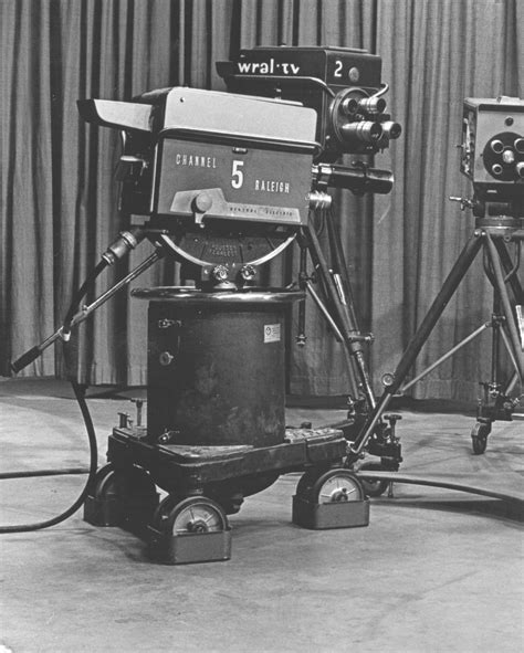 Early WRAL-TV studio camera | CBC History