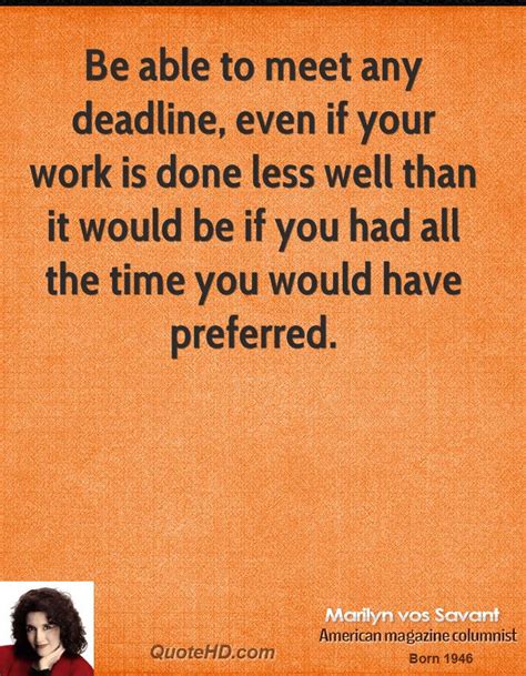 Deadline Quotes. QuotesGram