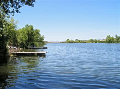 The lake, by the campground: Patagonia Lake State Park, Arizona