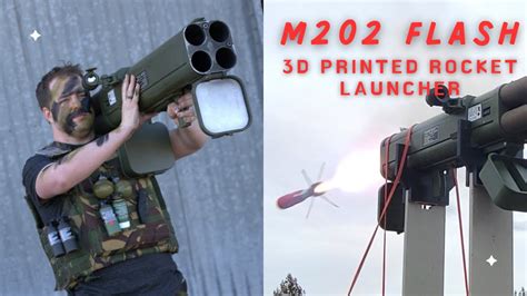 Firing The M202 Flash Rocket Launcher from Commando - YouTube