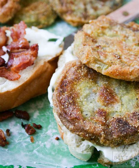 Fried Green Tomato Sandwich – The Bitter Socialite