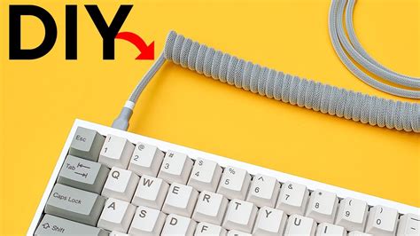 How to Coil a Keyboard Cable! - YouTube