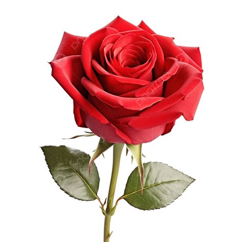 Stem Red Rose Bud, Stem, Red, Rose PNG Transparent Image and Clipart ...