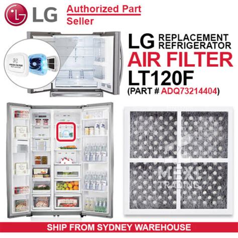 LG Genuine Refrigerator Air Filter LT120F(part # ADQ73214404) for GC ...