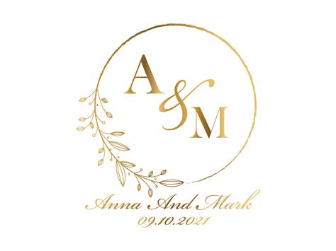 Hochzeit Logo Design, Schlichte elegante moderne Hochzeit Logo ...