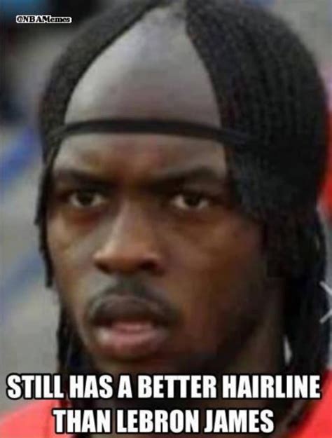 Lean Back - The 50 Meanest LeBron James Hairline Memes of All Time | Complex