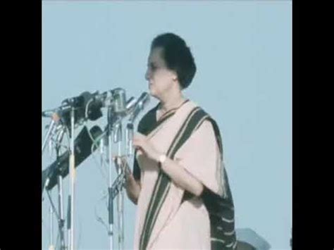 Speech of Indira Gandhi in a rally on India-Pakistan war ( 12Dec,1971) - YouTube