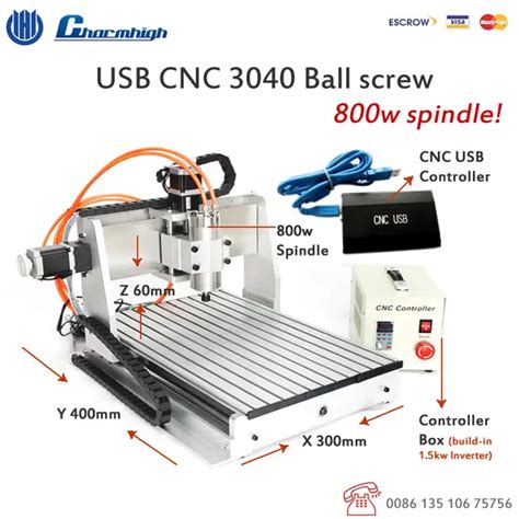 USB Controller USB CNC3040Z CNC Router CNC 3040 CNC3040 CNC Engraving Machine 800w Spindle motor ...