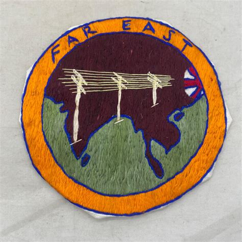 US Army 432nd Signal Construction Battalion Patch Theater Made Silk Hand Embroidered – Fitzkee ...