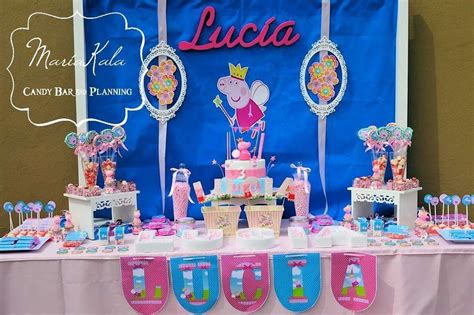 Peppa Pig birthday party! See more party planning ideas at CatchMyParty.com! Peppa Pig Birthday ...