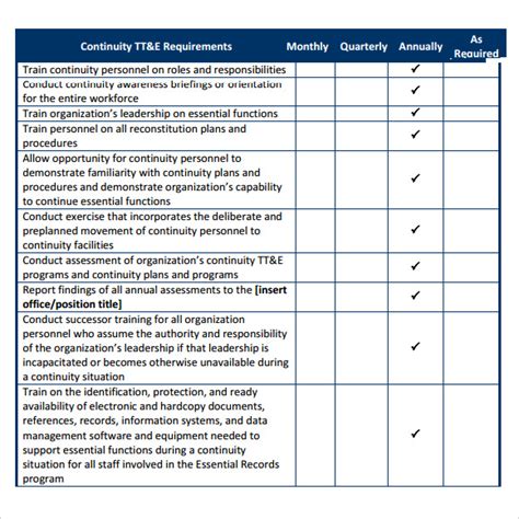 Sample Business Continuity Plan Template - 8+ Free Documents in PDF