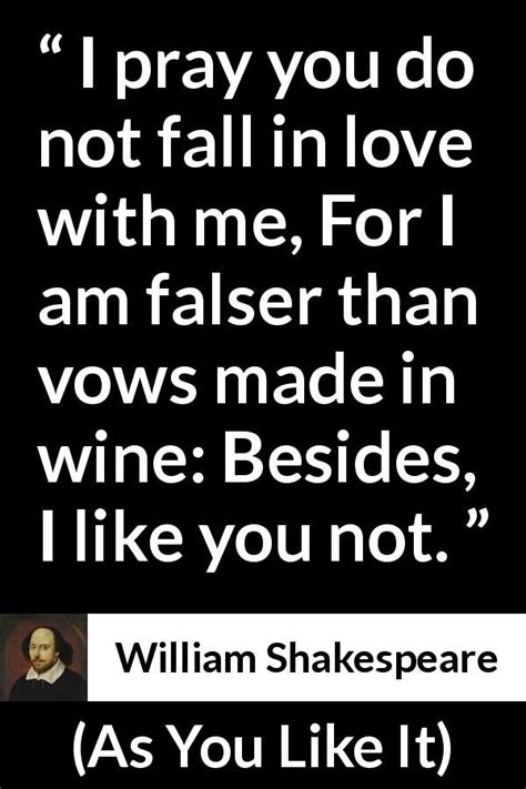 William Shakespeare quote about love from As You Like It | Shakespeare ...