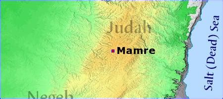 Map - Mamre - BibleBento.com