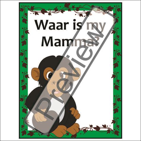 Waar is my Mamma? Afrikaans – Beplanningsvaardighede • Teacha!