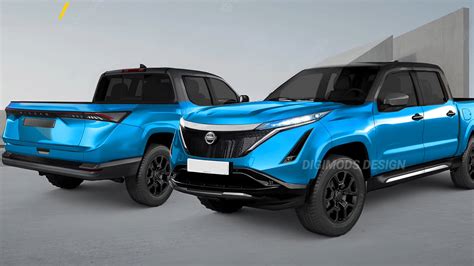 Fourth-Gen 2024 Nissan Navara CGI Feels More Like a Stylish EV Than a ...