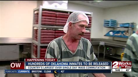 Commutation of Oklahoma inmates is largest in US history