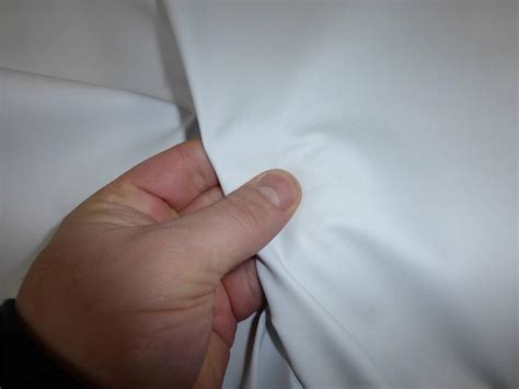 WHITE THERMAL BLACKOUT CURTAIN LINING FABRIC (3 Pass) 54 inch / 137cm wide - Ellbee Fabrics