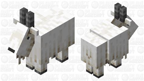 Fluffy goat :) Minecraft Mob Skin