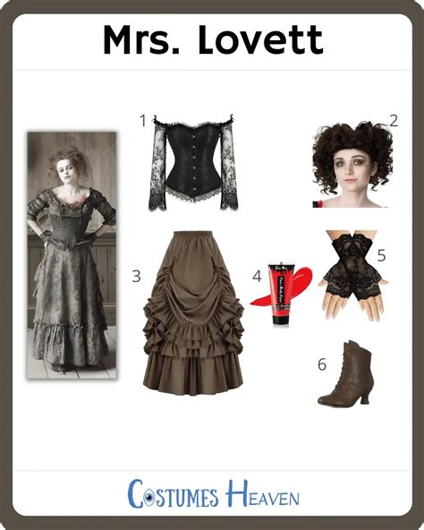 Last-Minute Mrs. Lovett Costume Idea For Cosplay & Halloween 2024