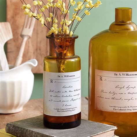 Antique-Inspired Apothecary Bottle - Decor Steals