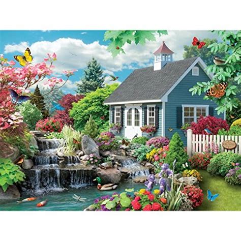 bits and pieces - 1000 piece jigsaw puzzle for adults - dream landscape - 1000 pc spring scene ...