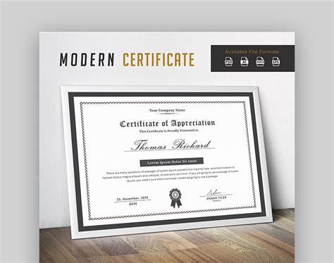 Free & Premium Google Docs Certificate Template Designs (2022)