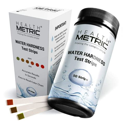 Pro Water Hardness Test Kit - Quick and Easy Hard Water Test Strips for ...