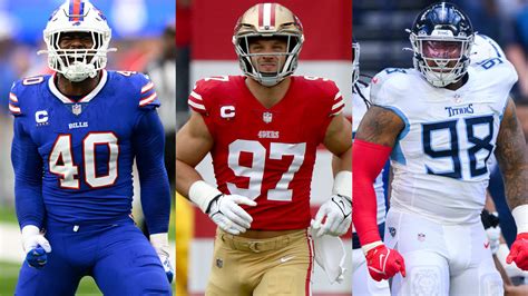 2022 NFL season's early top-10 defensive lines: Nick Bosa-led 49ers group, deep Bills unit top ...