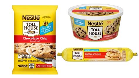 Product Recall: Nestlé Ready-to-Bake Cookie Dough Items