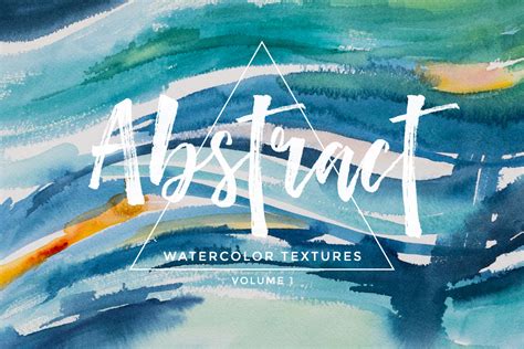 Abstract Watercolor Textures Volume 1 | Design Panoply