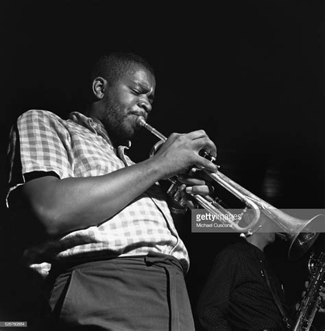 News Photo : A portrait of Donald Byrd as he plays the trumpet... | Lp ...