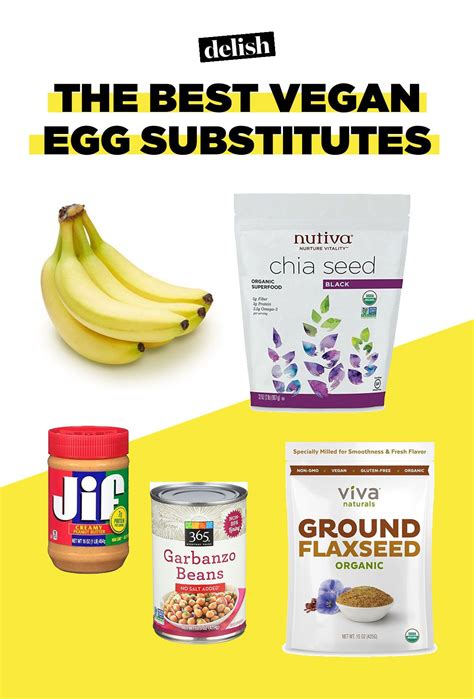 The Best Vegan Egg Substitutes | Vegan eggs, Substitute for egg, Vegan egg substitute