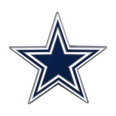 FANMATS NFL - Dallas Cowboys 3D Molded Full Color Metal Emblem 22551 ...