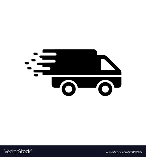 Car delivery logo Royalty Free Vector Image - VectorStock