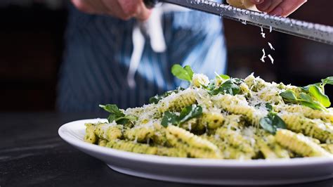 Recipe: Fresh Cavatelli With Pea Shoot Pesto