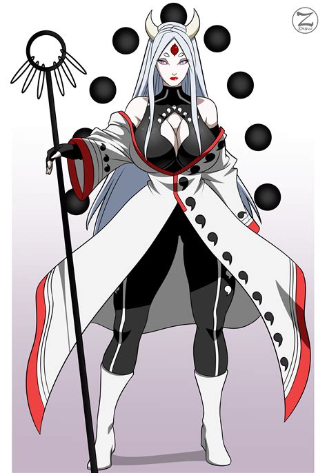 Kaguya Ootsutsuki - Chakra Staff by Shadow105 on DeviantArt