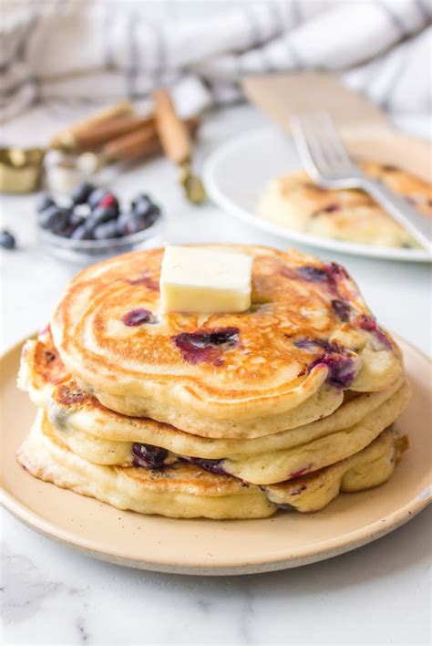 Blueberry Pancakes - Recipe Girl