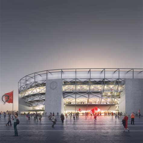 Gallery of OMA Reveals New Feyenoord Stadium Design in Rotterdam - 5