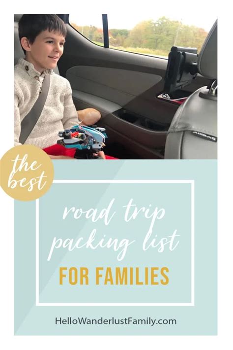 A Stress-Free Family Road Trip Packing List | Hello Wanderlust Family