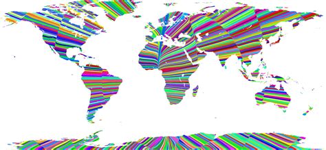 World Map Flat Png - Wayne Baisey