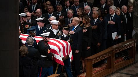 George H.W. Bush honored in state funeral