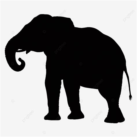 African Elephant Silhouette Psd, Elephant Image, Elephant Vector, Elephant PNG Transparent ...